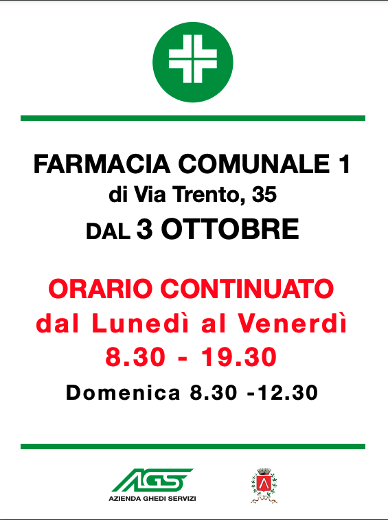 nuovi orari farmacia 1